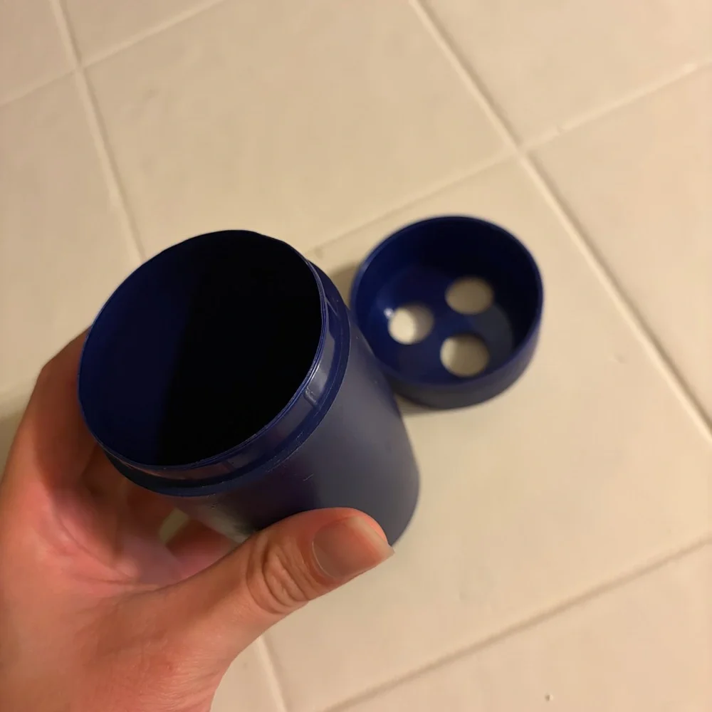Blue Toothbrush Holder